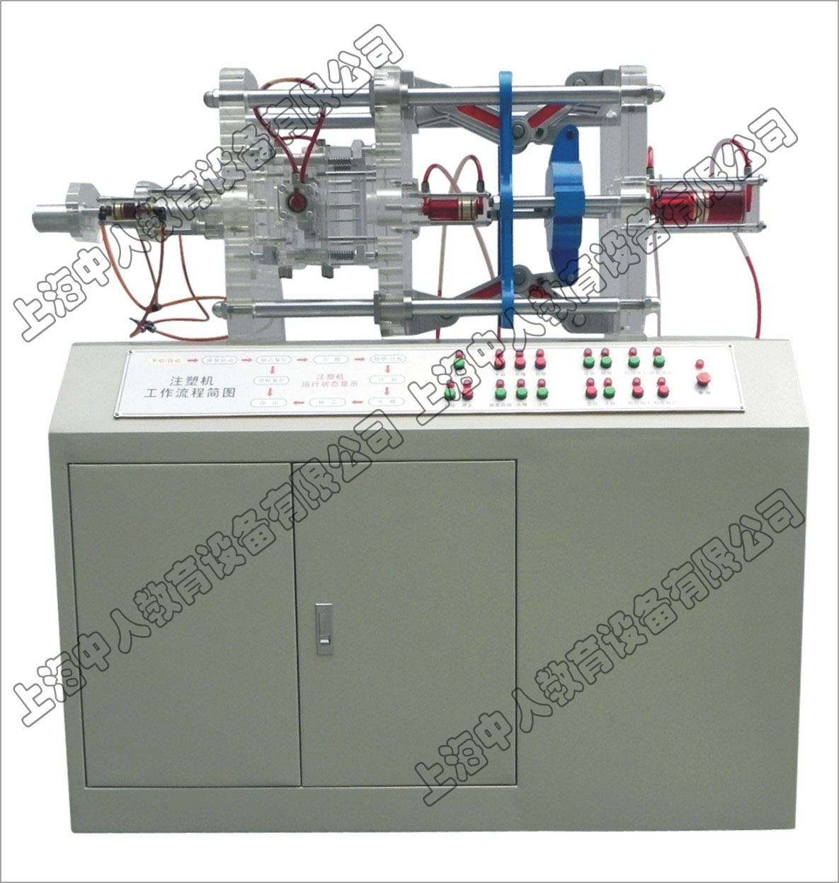 ZR-1透明液压注塑机演示模型